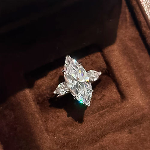 Кольцо из серебра S925 пробы | MK04132