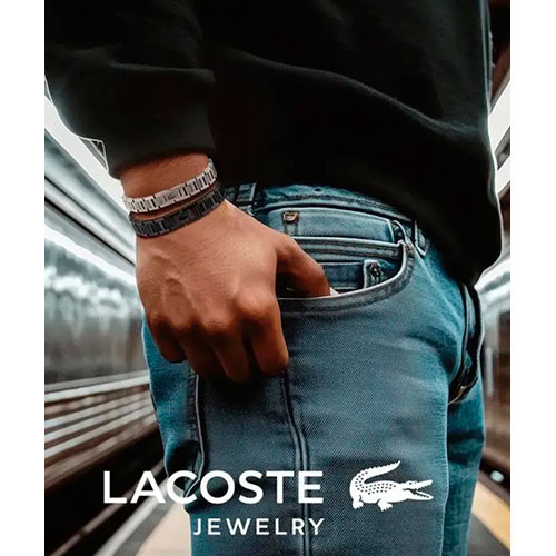Браслет LACOSTE ,Парные браслеты 2 шт | MK04133
